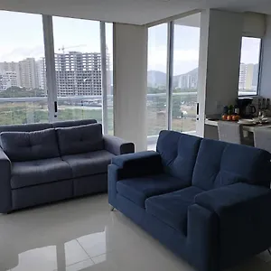 Apartamento Hermoso Apartamento Amoblado Con Balcón, Piscinas Yzona De Barbacoa, Santa Marta (Magdalena)